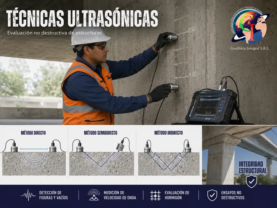 Técnicas ultrasónicas para caracterización de estructuras y evaluación de integridad
